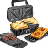 Appareil Croque Monsieur 3 en 1 1200W noir