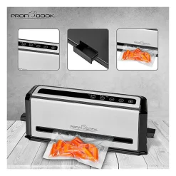 Appareil de mise sous vide et soude sac vertical Proficook PC-VK 1133