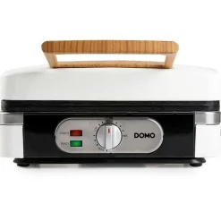 Appareil 3-en-1 DOMO DO9277C 1100 W blanc plaques céramique amovibles