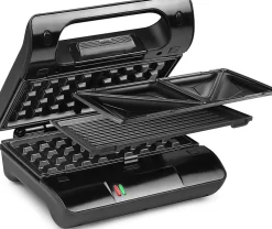 Appareil 3-en-1 Princess Gril, Gaufrier et Croque-monsieur