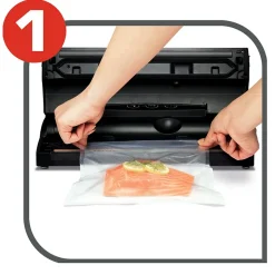 Appareils à emballage sous vide 110w Tefal VT254070 vacupack classic