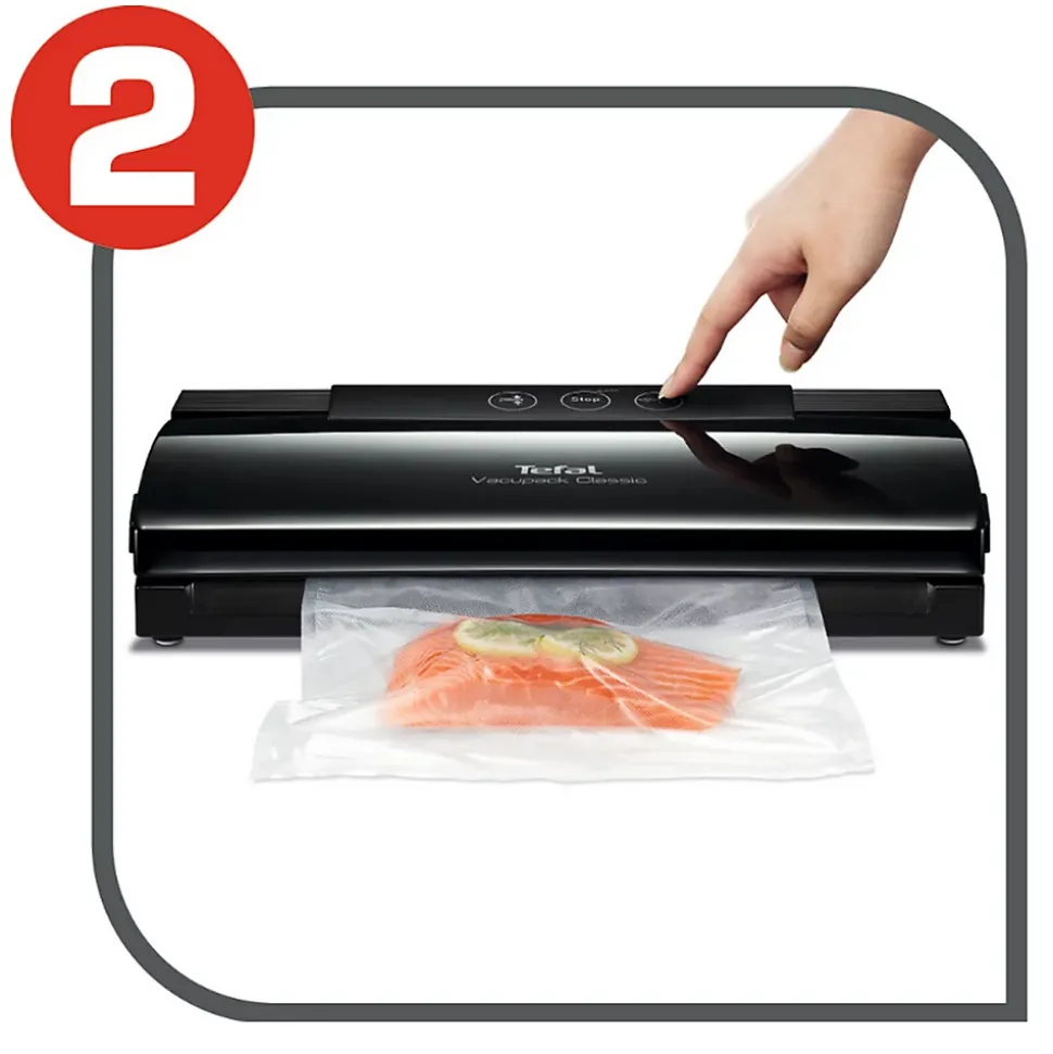 Appareils à emballage sous vide 110w Tefal VT254070 vacupack classic