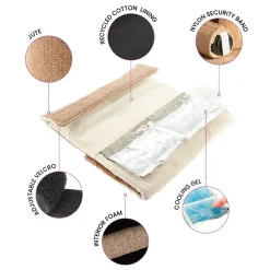 Apérifun - Set exploration 4 pièces pour la dégustation des vins - Jute