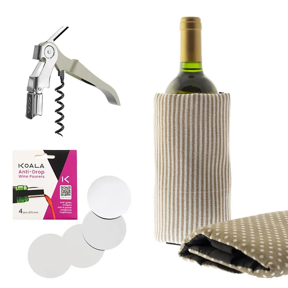 Apérifun - Set initiation 3 pièces pour la dégustation des vins - Beige