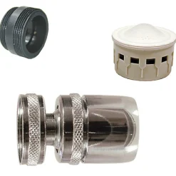 Aérateur sur rotule limiteur de débit 12 l/min Femelle 22 x 100 - Mâle 24 x 100 Noyon et Thiebault