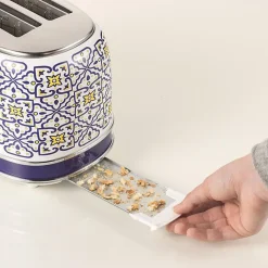 ARIETE Grille-pain Vintage Capri 2 fentes 810W Design Rétro