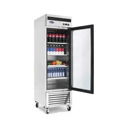 Armoire Réfrigérée Vitrée Positive - 610 L - Atosa