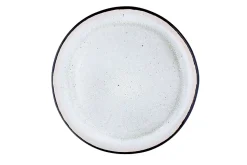 Assiette IRIS 26cm - 6 pièces - Blanc ivoire