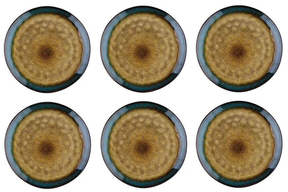 Assiette ISLAND 28cm - 6 pièces - Terre et mer