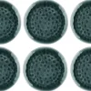 Assiette MOON 28,5cm - 6 pièces - Pétrole