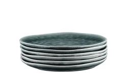 Assiette MOON 28,5cm - 6 pièces - Pétrole