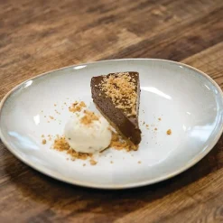 Assiette Plate Sable 205 ou 270 mm Birch - Lot de 6 - Olympia - Beige - l0.1- L0.1- P0.1- h2.9- Porcelaine