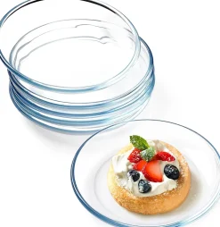 Assiettes réutilisables en plastique PET lot pratique