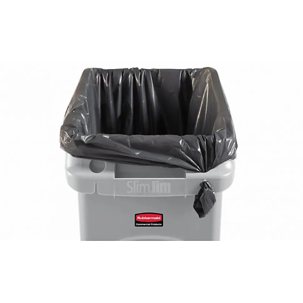 Bac Collecteur de déchets pour professionnels 60 litres Slim Jim - Gris