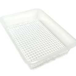 Bac de décongélation avec grille de 4,2 L (35cm x 23cm x 7.5cm) - Hôtellerie, restauration, cuisines... Sans BPA