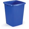Bac solide pour tri des déchets 90 litres Durabin - Bleu