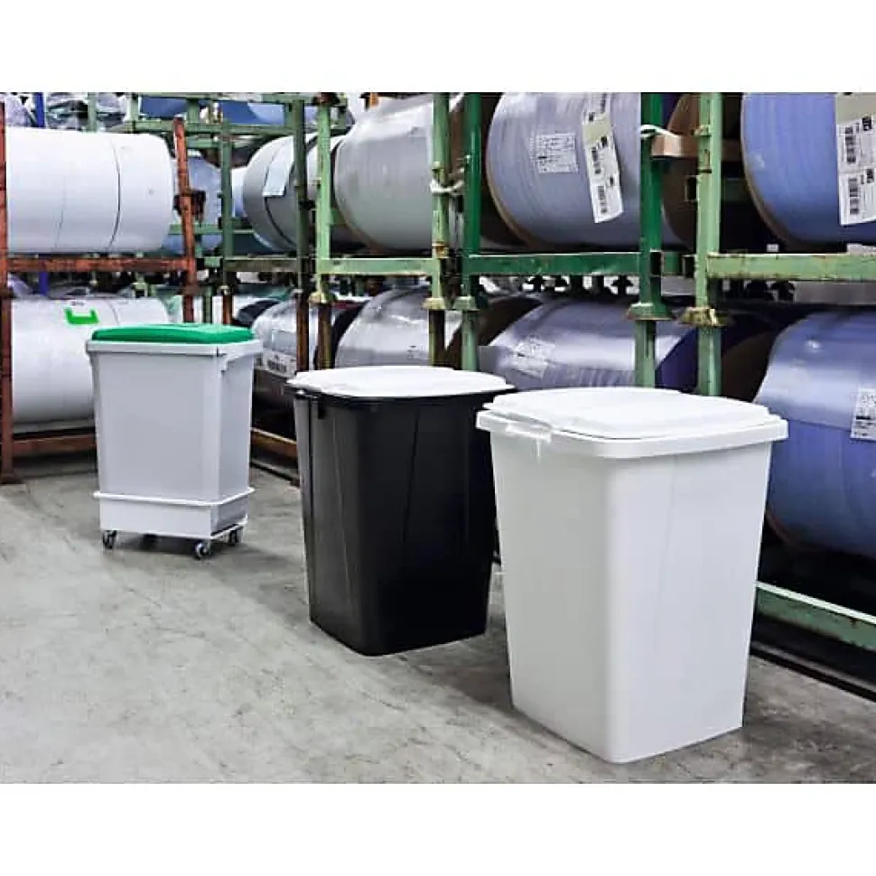 Bac solide pour tri des déchets 90 litres Durabin - Bleu