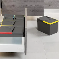 Bacs de tri pour tiroir de cuisine Recycle 2 bacs de 12 litres