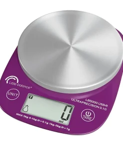 Balance culinaire - LB 5000 Pro Inox 5.1 - Ultraprécision - USB - Réparable