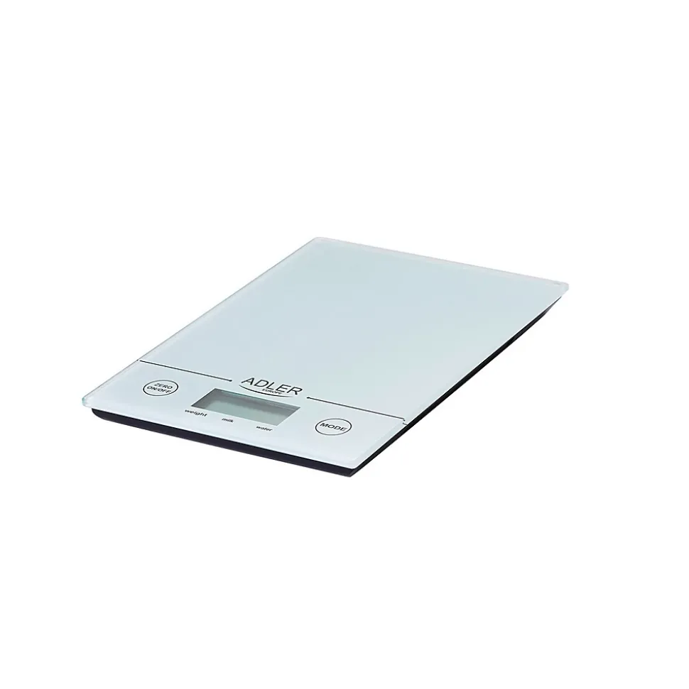 Balance de cuisine Adler AD 3138 blanche - Charge max 1kg - précision 1g - Ecran LCD