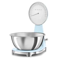 Balance de cuisine électronique 5kg-1g bleu azur Smeg KSF01PBWW