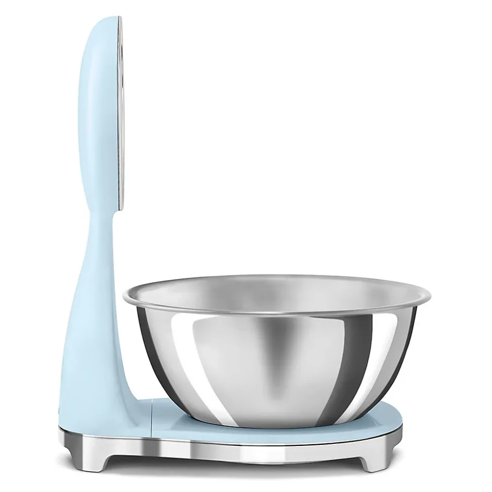 Balance de cuisine électronique 5kg-1g bleu azur Smeg KSF01PBWW