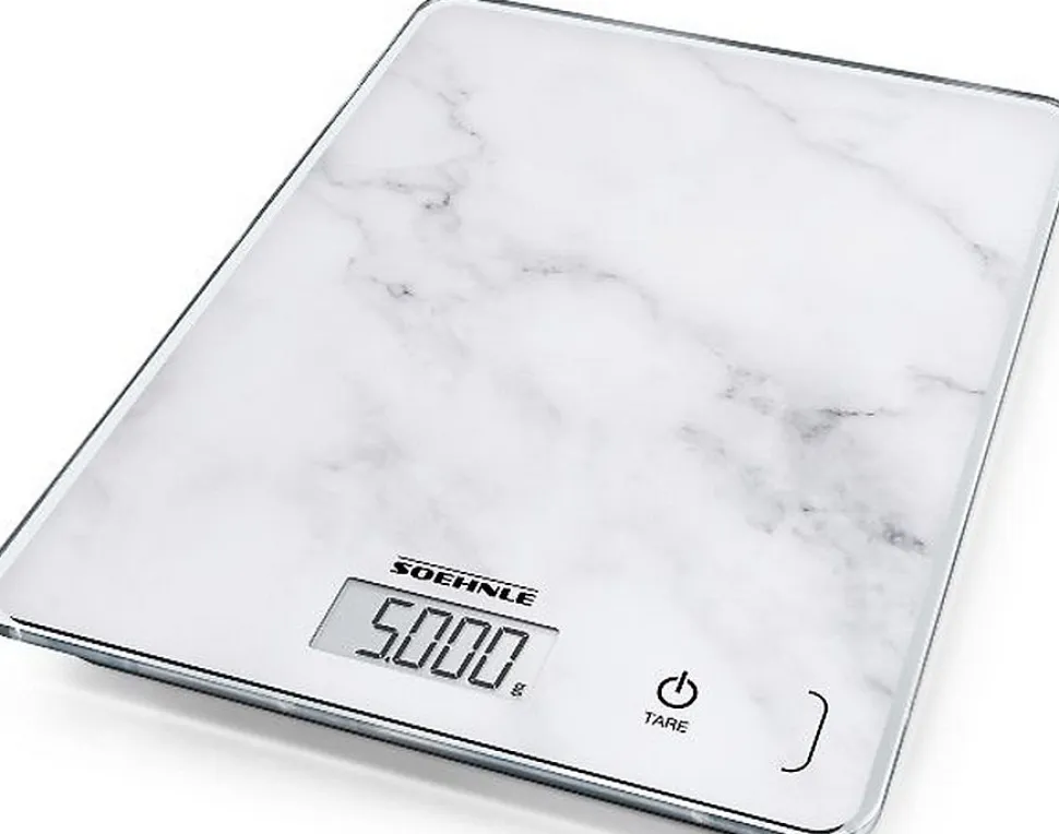 Balance de cuisine électronique 5kg-1g blanc Soehnle 0861516 page compact 300