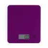 Balance de cuisine électronique violette DOM351VI - Capacité 5 kg - ml ou g