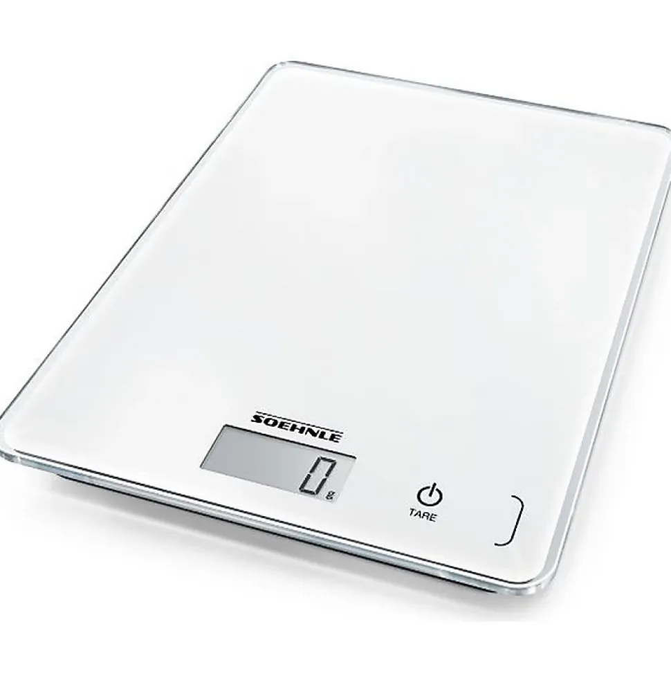 Balance de cuisine électronique 5kg - 1g blanche Soehnle 0861501 compact 300
