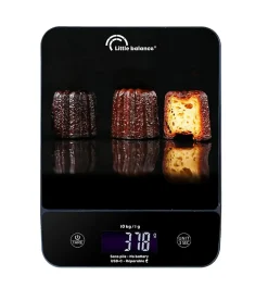 Balance de cuisine électronique 10kg - 1g noir Little Balance 8845 genius cannelés