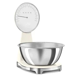 Balance de cuisine électronique 5kg-1g crème Smeg KSF01CRWW