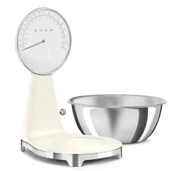 Balance de cuisine électronique 5kg-1g crème Smeg KSF01CRWW
