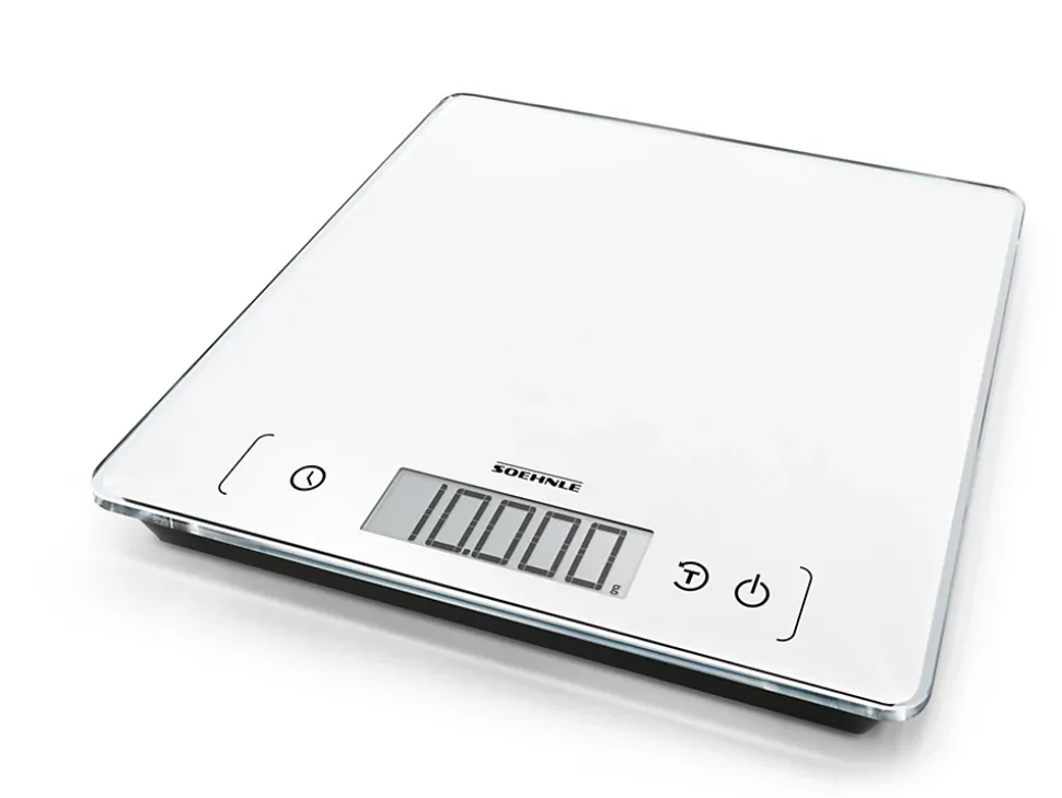 Balance de cuisine électronique 10kg-1g blanc Soehnle 0861505 page comfort 400