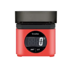 Balance de cuisine électronique 5kg-1g rouge Terraillon BA22MYTHIC70SROUGE mythic70