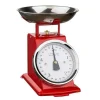 Balance de cuisine mécanique 5kg- 20g rouge Ogo 7915011