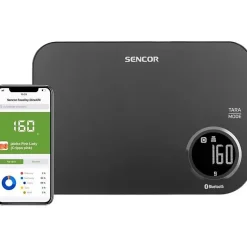 Balance de cuisine Sencor SKS 7078BK noir électronique 5 kg précision 1 g