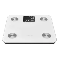 Balance pese-personne - SENCOR - SBS 6025WH - Ecran LCD - Blanc