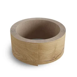 Bande de chant aspect bois naturel GoodHome Berberis L. 300 cm x l. 42 mm