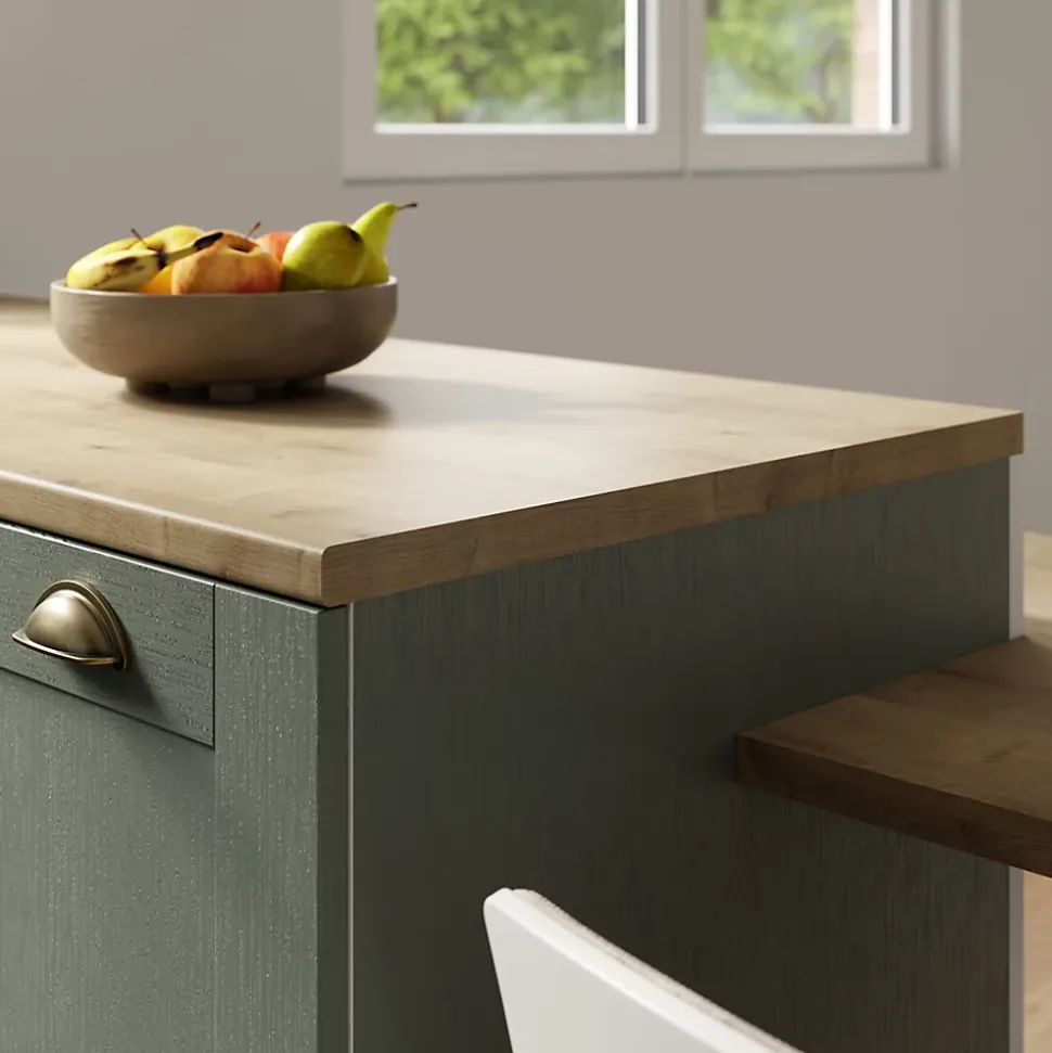 Bande de chant aspect chêne L. 240 cm x l. 30 mm