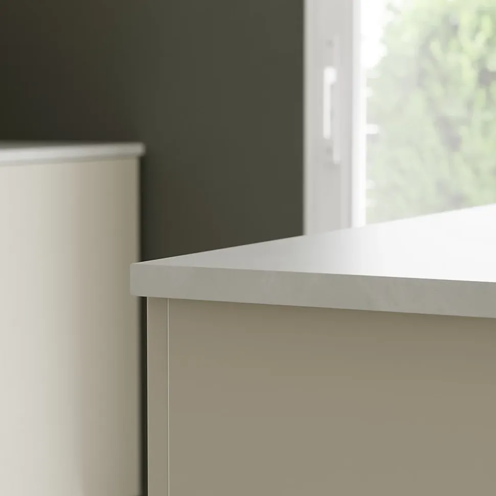 Bande de chant aspect pierre claire L. 240 cm x l. 30 mm