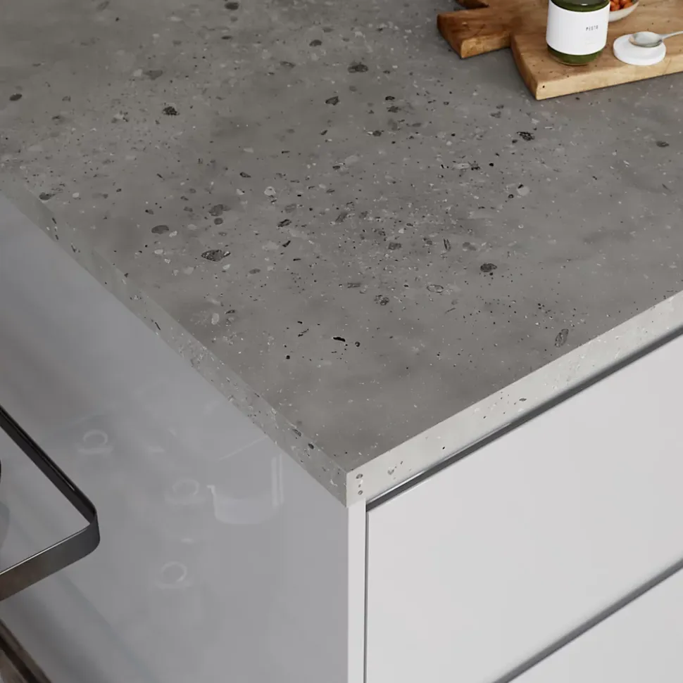 Bande de chant décor fusion granit GoodHome Berberis L. 300 cm x l. 42 mm