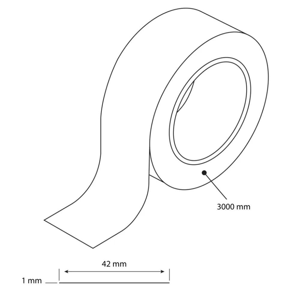 Bande de chant décor quartzite GoodHome Berberis L. 300 cm x l. 42 mm