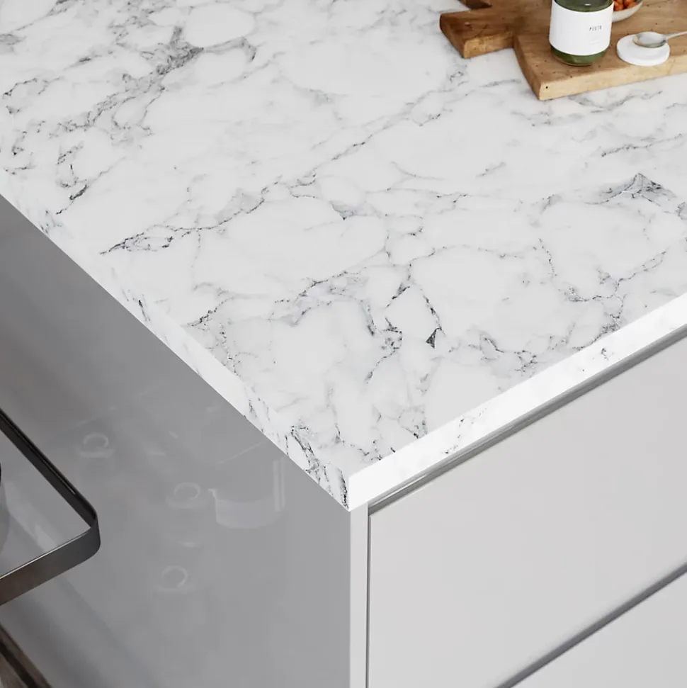 Bande de chant décor quartzite GoodHome Berberis L. 300 cm x l. 42 mm