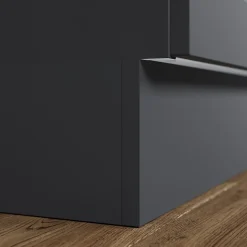 Bande de chant pour joue de finition GoodHome Artemisia Graphite Ep. 0.53 mm x L. 10 m