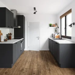 Bande de chant pour joue de finition GoodHome Artemisia Graphite Ep. 0.53 mm x L. 10 m