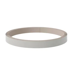 Bande de chant pour joue de finition GoodHome Stevia Gris mat Ep. 0.6 mm x L. 10 m