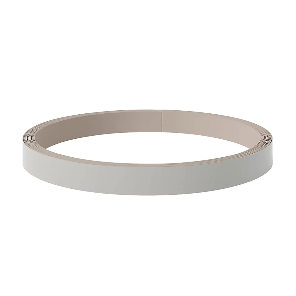 Bande de chant pour joue de finition GoodHome Stevia Gris mat Ep. 0.6 mm x L. 10 m