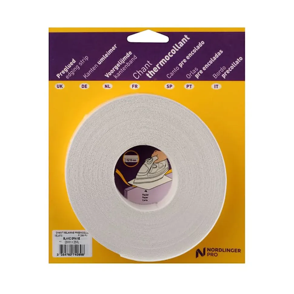 Bande de Chant Thermocollante Mélaminé Uni C047 - 23mm x 25m