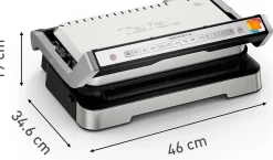 Barbecue Électrique Tefal OptiGrill XL 2 en 1 12 Programmes