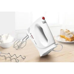 Batteur électrique BOSCH MFQ3010 - 300W 2 vitesses - Blanc